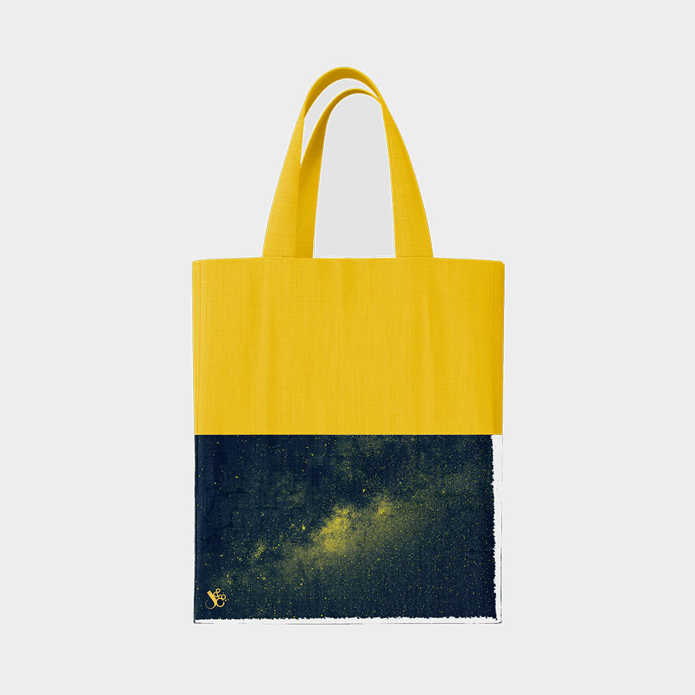 Image for JUMBLE AND CO BITS AND BOBS TOTE BAG FITS SIZE A4 YELLOW from Office National Sydney Stationery