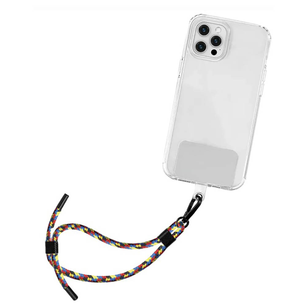 Image for JUMBLE AND CO SLING AND GRIP PHONE STRAP MULTICOLOURED from Pirie Office National
