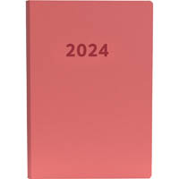 collins edge mira edmr153m.50 financial year diary week to view a5 pink