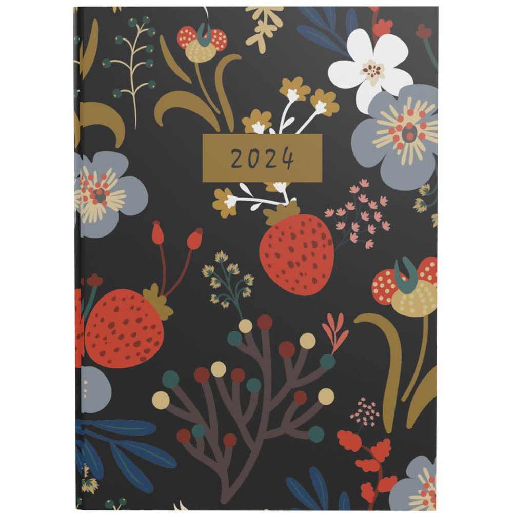 Image for COLLINS ENCHANTED EN53.99 DIARY WEEK TO VIEW A5 BLACK from PaperChase Office National