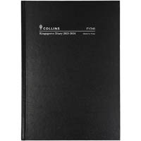 collins kingsgrove fy341.p99 financial year diary week to view a4 black