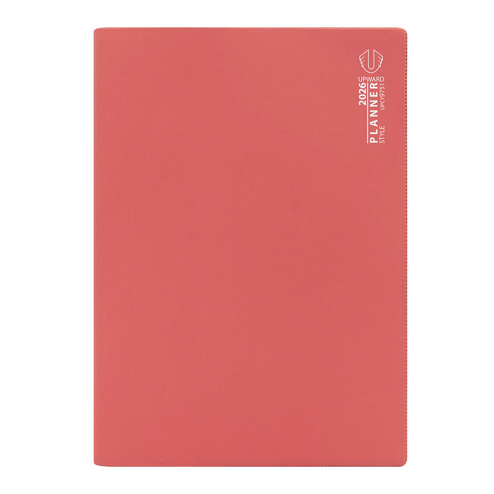UPWARD PLANNER A4 MONTH TO VIEW RED |  | 7121369