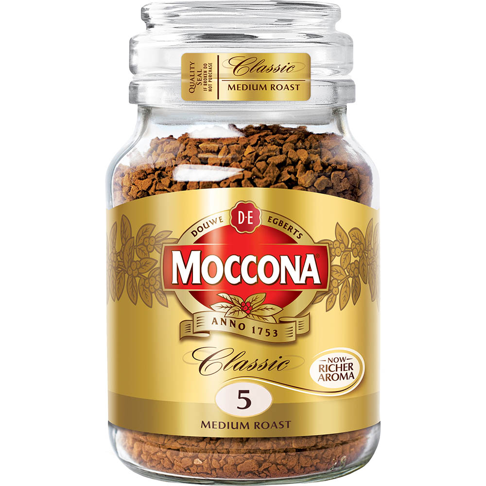 Image for MOCCONA CLASSIC INSTANT COFFEE MEDIUM ROAST 200G JAR from Office National Capalaba