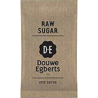 douwe egberts raw sugar single serve sachet 3g carton 2000