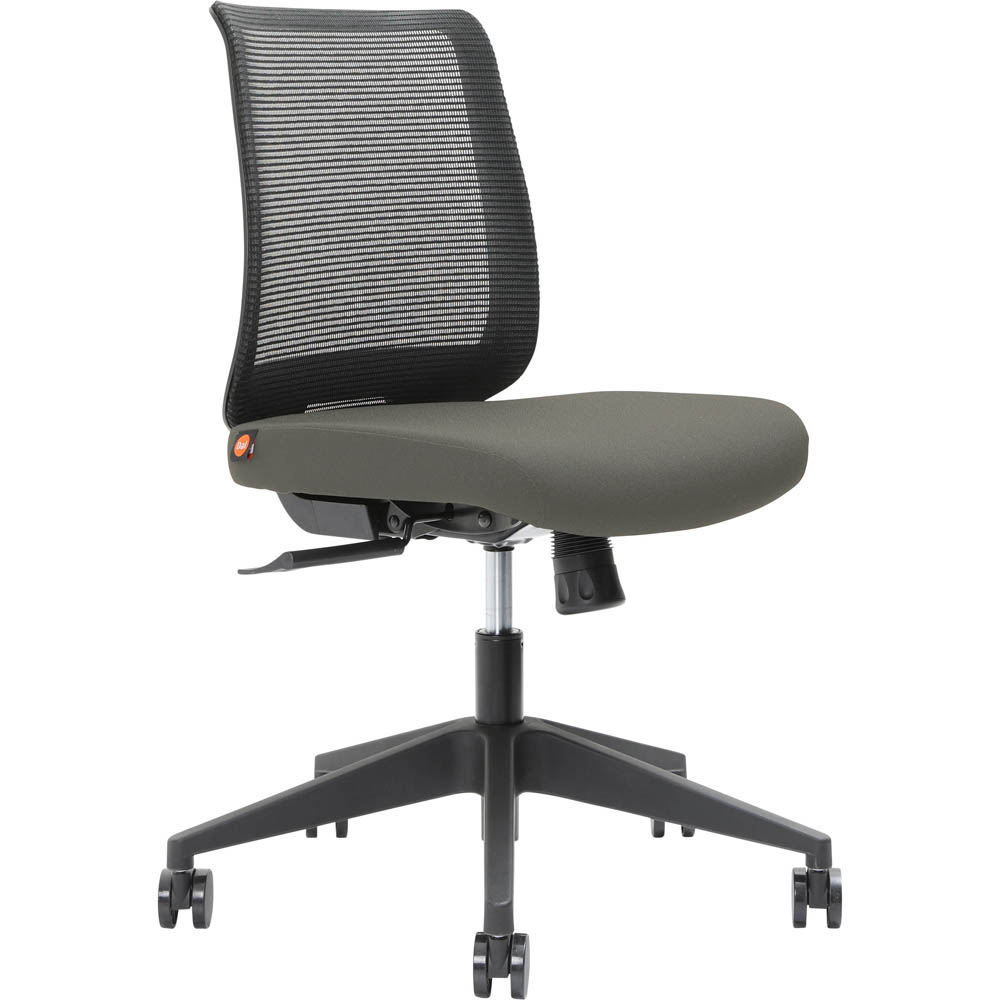 Image for BRINDIS TASK CHAIR LOW MESH BACK NYLON BASE MOCHA from Pirie Office National