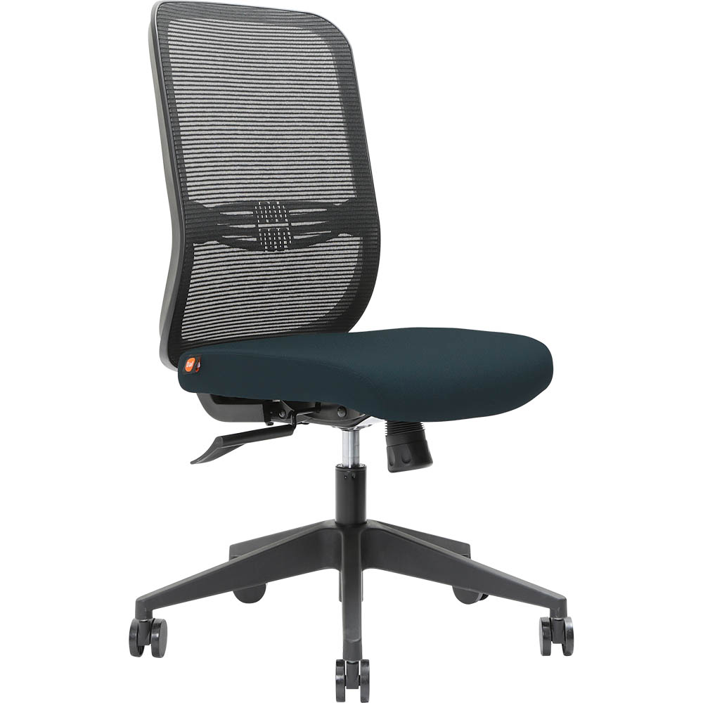 Image for BRINDIS TASK CHAIR HIGH MESH BACK NYLON BASE DENIM from PaperChase Office National