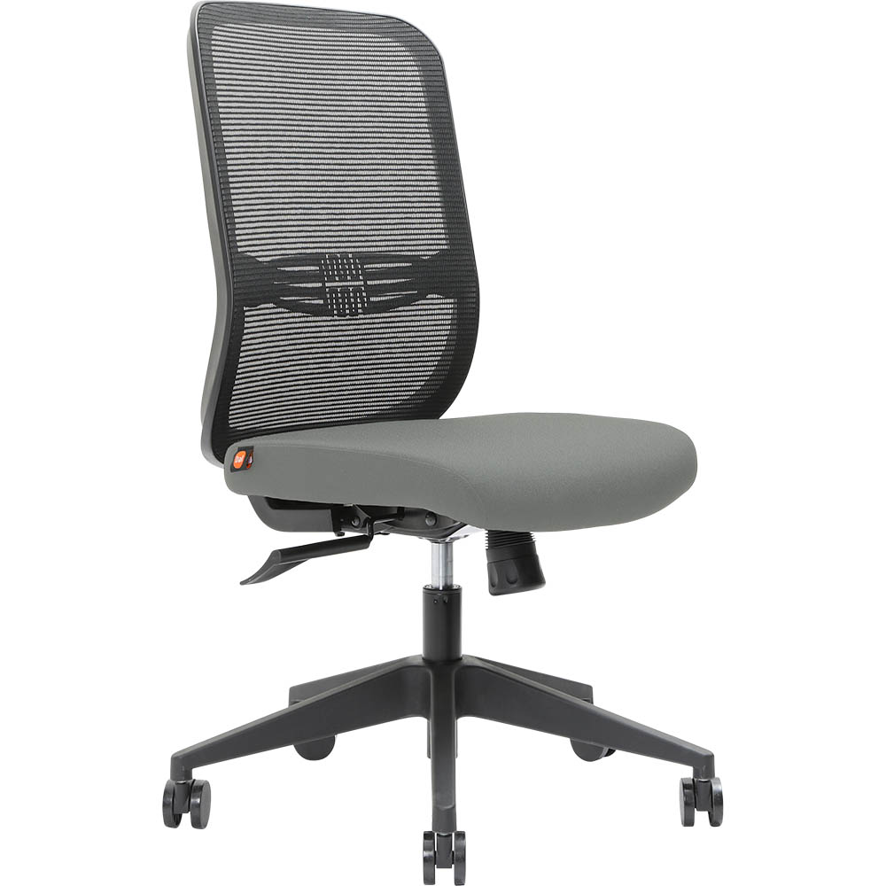 Image for BRINDIS TASK CHAIR HIGH MESH BACK NYLON BASE STEEL from Pirie Office National