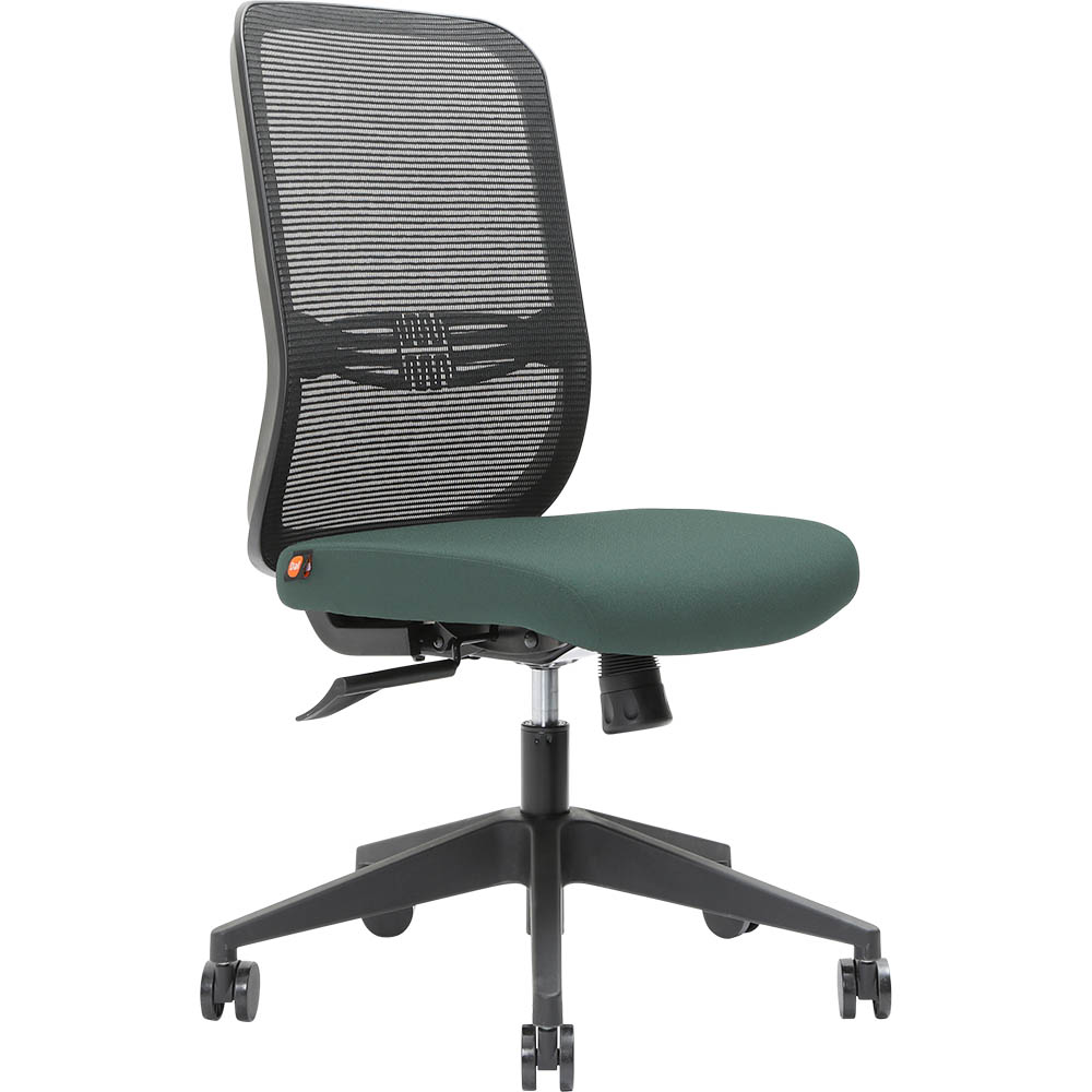 Image for BRINDIS TASK CHAIR HIGH MESH BACK NYLON BASE TEAL from C & G Office National