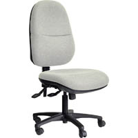dal ergo bc task chair high back 3-lever black nylon base gravity fabric ice