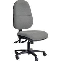 dal ergo bc task chair high back 3-lever black nylon base gravity fabric steel