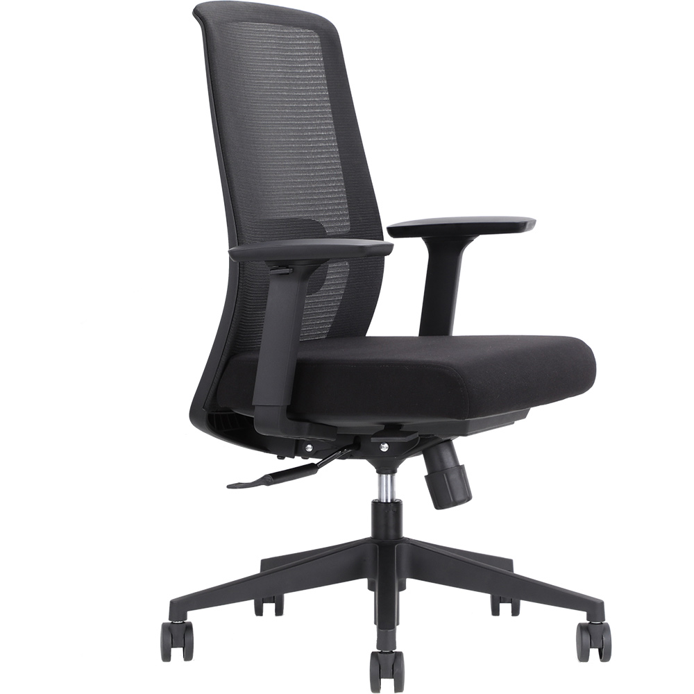 Image for DAL JIRRA PRO CHAIR SYNCHRO HIGH MESH BACK SEAT SLIDE NYLON BASE 3D ARMS FABRIC BLACK from Angletons Office National