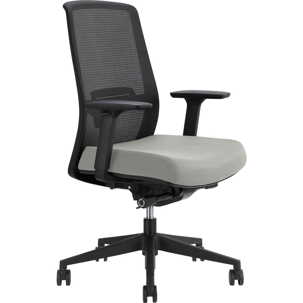 Image for JIRRA SIDE CONTROL SYNCHRO HIGH MESH BACK ARMS BLACK BACK ICE SEAT from Office National Port Augusta