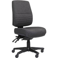 ergoselect spark xl posturesoft ergonomic chair high back xl seat gel lumbar black nylon base ebony