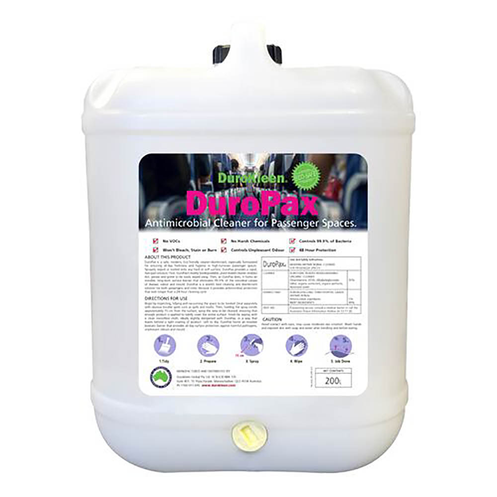 Image for DUROPAX CLEANER AND HOSPITAL GRADE ANTIMICROBIAL DISINFECTANT 20 LITRE from OFFICE NATIONAL CANNING VALE