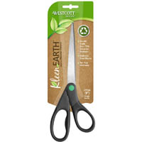 westcott kleenearth scissor recycled 9 inch black