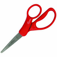 westcott antimicrobial scissors 152mm red pack 30
