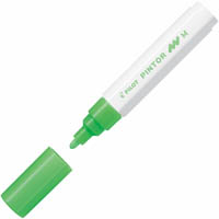 pilot pintor paint marker bullet medium 1.4mm neon green