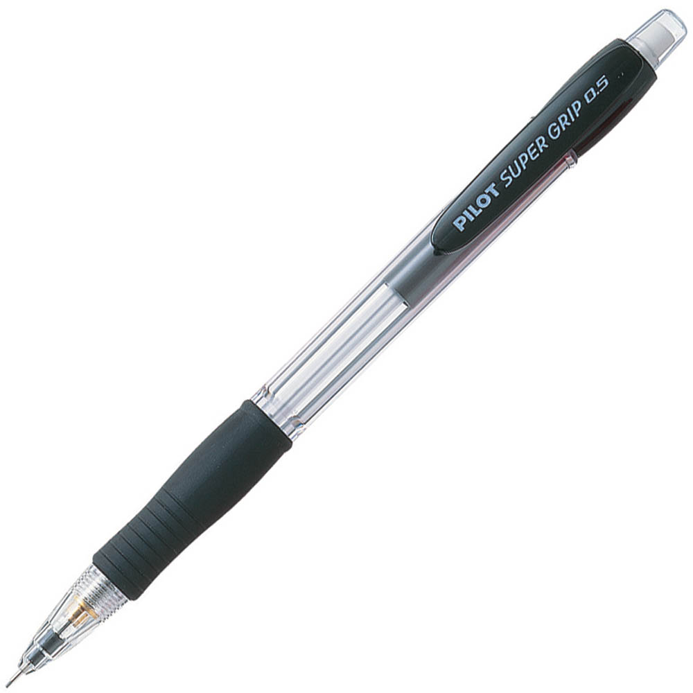 Image for PILOT SUPER GRIP MECHANICAL PENCIL 0.5MM BLACK BOX 12 from Office National