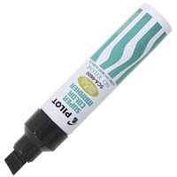 pilot sca-6600 super colour jumbo permanent marker chisel broad 10.0mm black