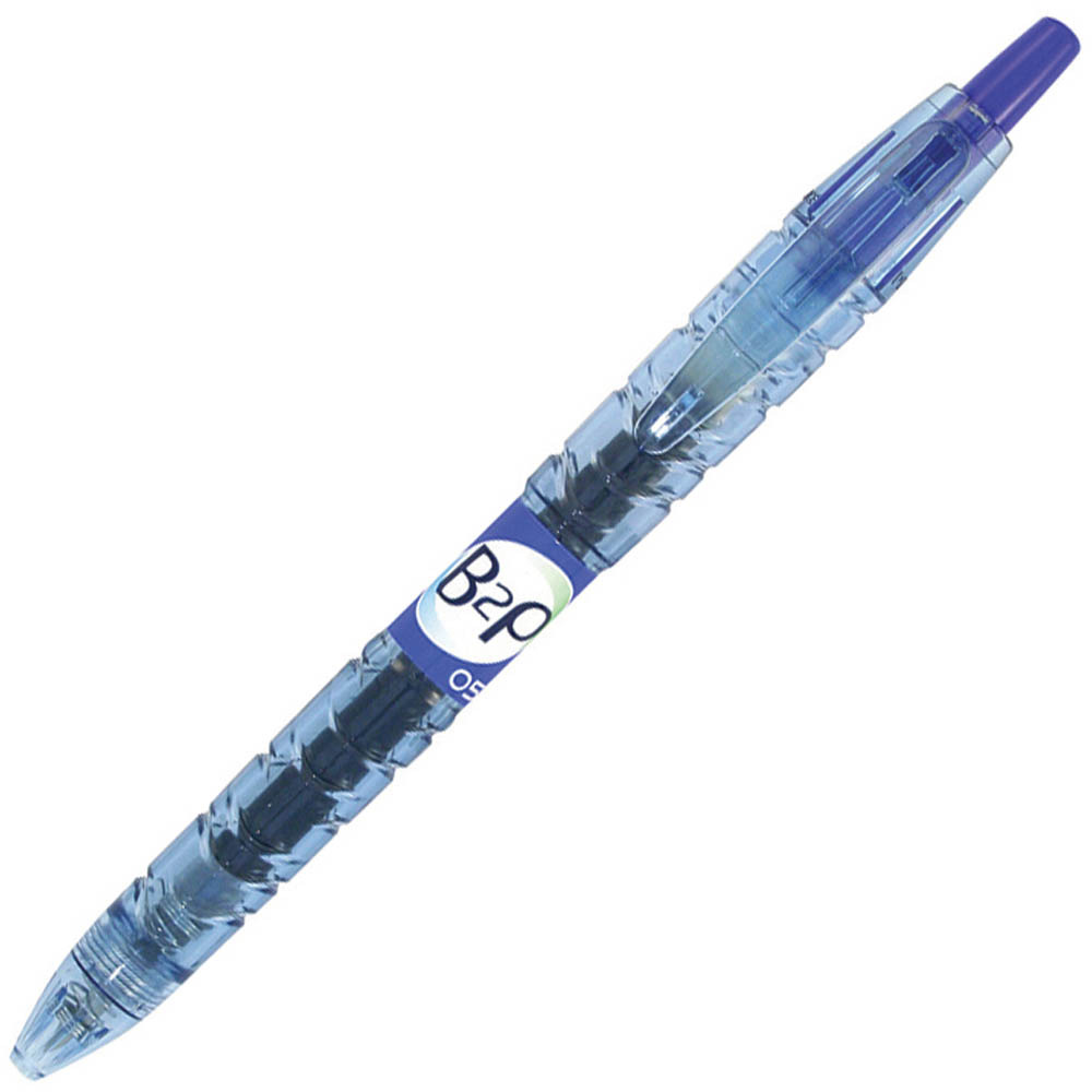 Image for PILOT BEGREEN B2P BOTTLE-TO-PEN RETRACTABLE GEL INK PEN 0.5MM BLUE from Angletons Office National
