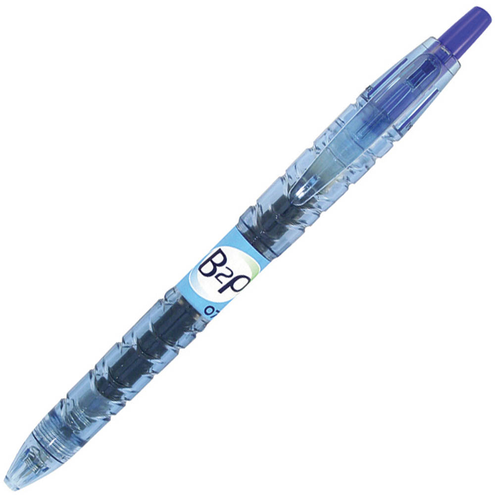 Image for PILOT BEGREEN B2P BOTTLE-TO-PEN RETRACTABLE GEL INK PEN 0.7MM BLUE from Office National