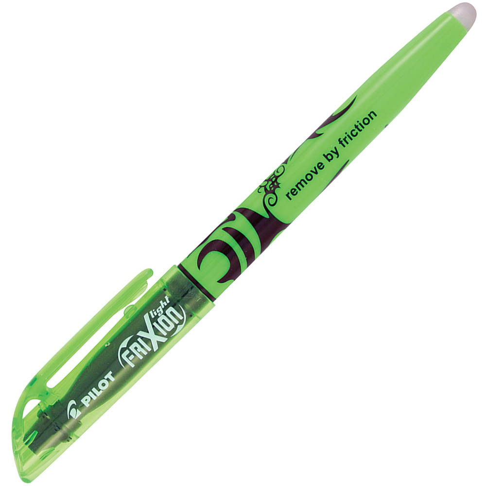 Image for PILOT FRIXION ERASABLE HIGHLIGHTER CHISEL GREEN from Aztec Office National Melbourne