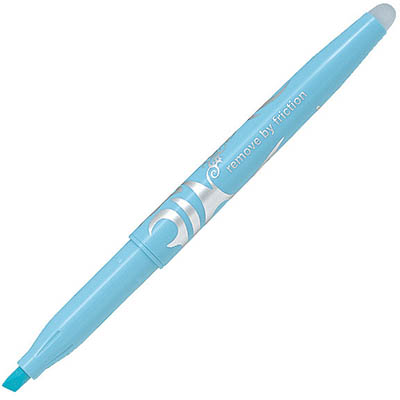 Image for PILOT FRIXION ERASABLE HIGHLIGHTER CHISEL BLUE from Surry Office National
