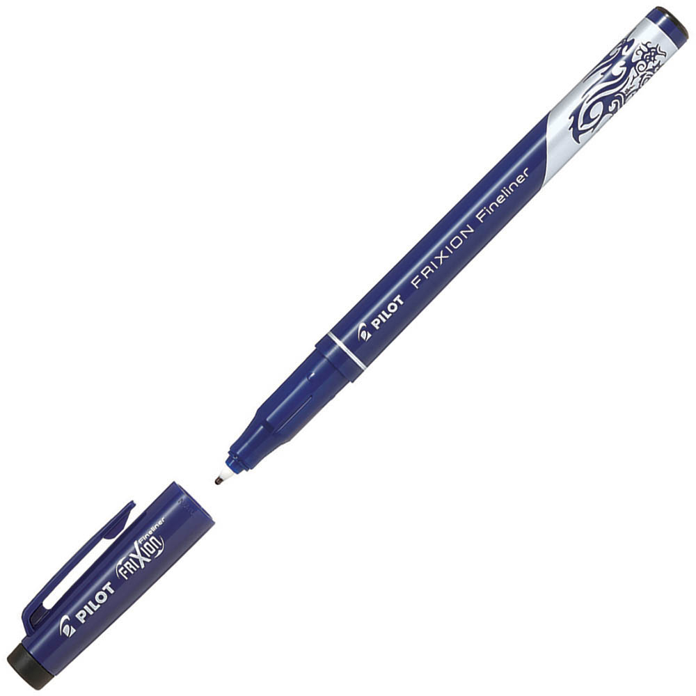 Image for PILOT FRIXION ERASABLE FINELINER PEN 0.45MM BLACK from Coffs Coast Office National