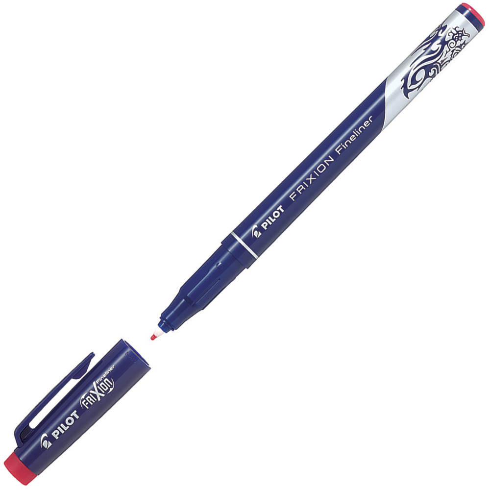 Image for PILOT FRIXION ERASABLE FINELINER PEN 0.45MM RED from Office National Perth CBD