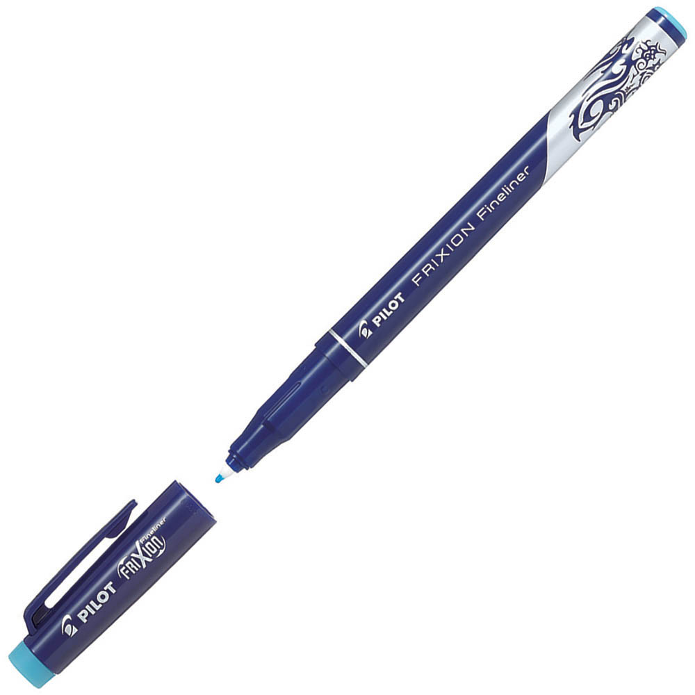 Image for PILOT FRIXION ERASABLE FINELINER PEN 0.45MM LIGHT BLUE from Office National Perth CBD