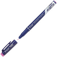 pilot frixion erasable fineliner pen 0.45mm pink