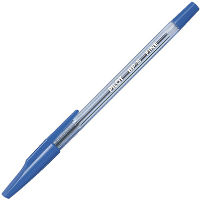 Image for PILOT BP-S STICK TYPE BALLPOINT PEN FINE BLUE from PaperChase Office National