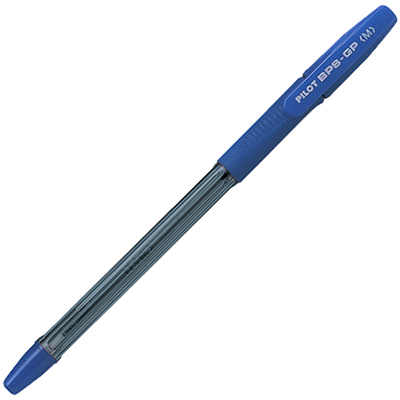 Image for PILOT BPS-GP BALLPOINT GRIP STICK PEN MEDIUM BLUE from OFFICE NATIONAL CANNING VALE