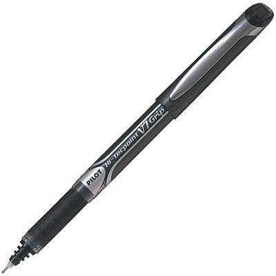 Image for PILOT V7 GRIP HI-TECPOINT LIQUID INK ROLLERBALL PEN 0.7MM BLACK from Coffs Coast Office National