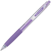 pilot pop'lol retractable gel ink pen 0.7mm pastel violet box 12