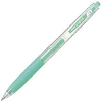 pilot pop'lol retractable gel ink pen 0.7mm pastel green box 12