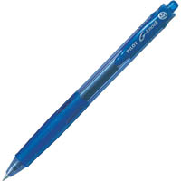 pilot begreen g-knock retractable gel ink pen 0.7mm blue