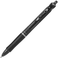 pilot acroball retractable ballpoint pen 1.0mm medium black