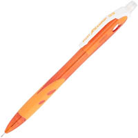 pilot begreen rexgrip mechanical pencil hb 0.5mm orange barrel