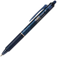 pilot frixion clicker retractable erasable gel ink pen 1.0mm blue black