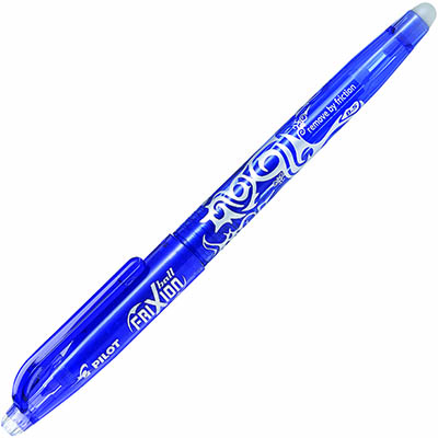 Image for PILOT FRIXION ERASABLE GEL INK PEN 0.5MM BLUE from OFFICE NATIONAL CANNING VALE
