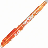pilot frixion erasable gel ink pen 0.5mm orange