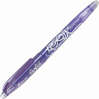 pilot frixion erasable gel ink pen 0.5mm violet