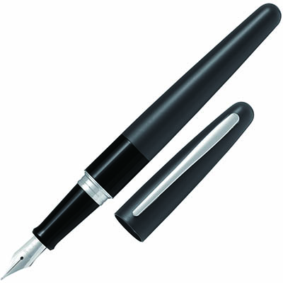 Image for PILOT MR1 FOUNTAIN PEN BLACK BARREL MEDIUM NIB BLACK from Connelly's Office National