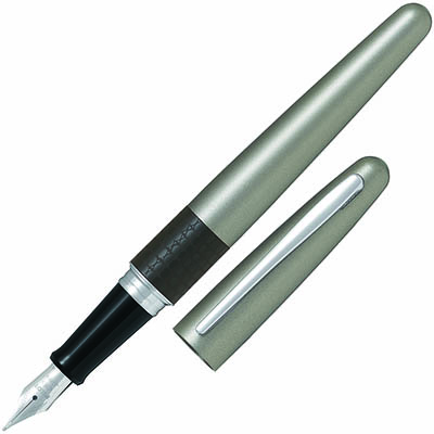 Image for PILOT MR2 FOUNTAIN PEN BRONZE LIZARD MEDIUM NIB BLACK from Office National Whyalla