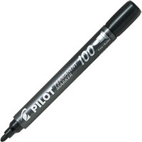 pilot sca-100 permanent marker bullet 1.0mm black