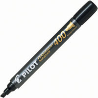 pilot sca-400 permanent marker chisel 4.0mm black