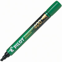 pilot sca-400 permanent marker chisel 4.0mm green