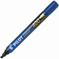 pilot sca-400 permanent marker chisel 4.0mm blue