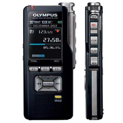 Image for OLYMPUS DS-3500 PROFESSIONAL DICTATION RECORDER from Two Bays Office National